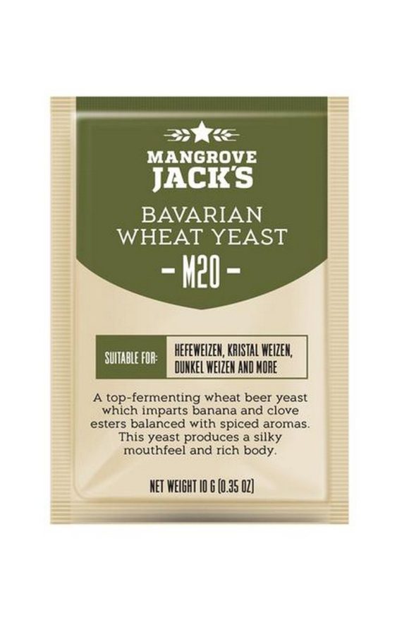Купить Пивные дрожжи Mangrove Jack's "Bavarian Wheat M20", 10 г - ProfBeer.by