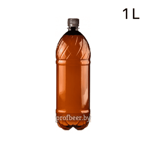 ПЭТ бутылка с крышкой 1 литр
